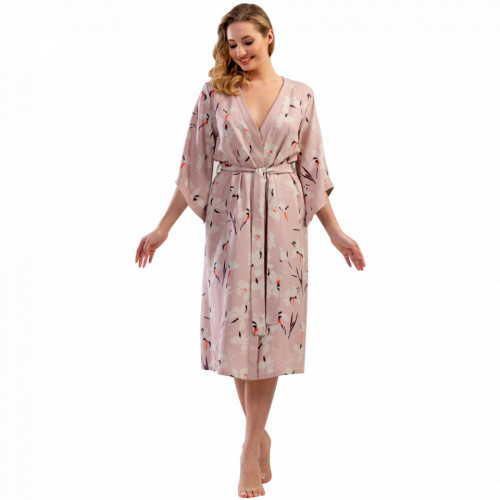 Halat Dama Confortabil Vienetta | Plus Model &#039;Ikebana&#039;