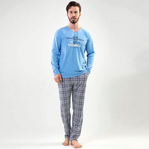 Pijamale Marimi Mari Vienetta | MAN pentru Barbati Model &#039;Flying Club&#039;