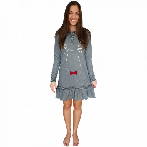 Nightwear Snelly L'Originale, 'Sweet & Happy' Gray