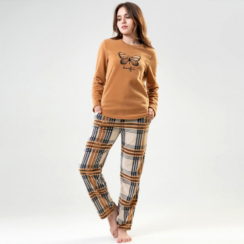 Pijamale Calduroase Dama din Polar Flece Vienetta Model &#039;Beautiful&#039;