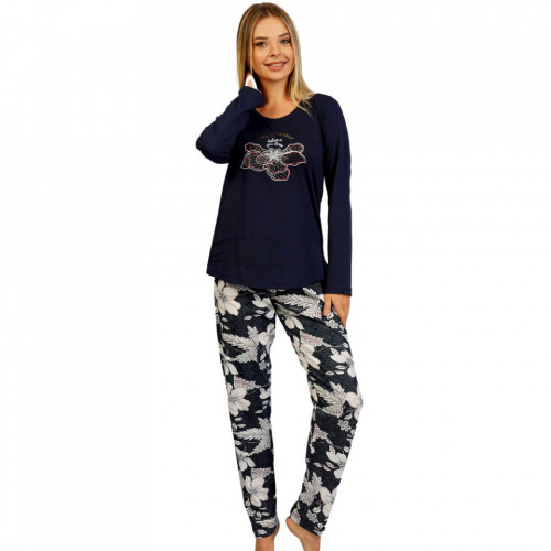Pijamale Confortabile din Bumbac, Pijamale Vienetta, Model 'Balive in Your Dreams'