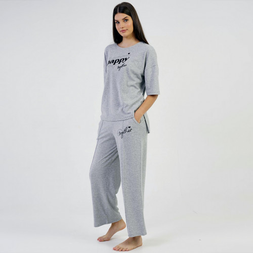 Pijamale Dama Confortabila Vienetta, Model 'Happy Together'