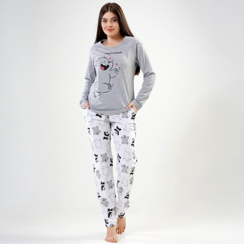 Pijamale Vienetta Dama Model &#039;I Love You 3000 💝