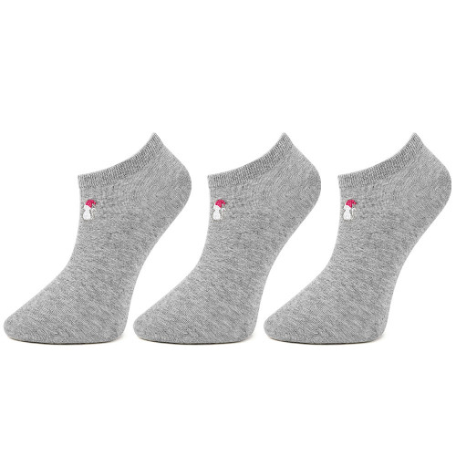Sosete Glezna Set 3 Perechi Model 'Playful Kitty' Gray