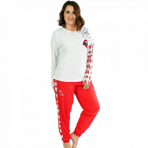 Pijamale Confortabile Dama Marimi Mari Vienetta Model 'Ooh La La'