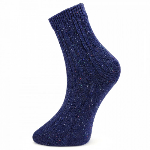 Sosete Termo din Lână Marca Pesail® Model &#039;Colored Rain&#039; Culoare Blue