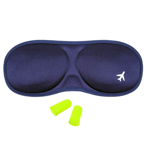 Masca de Dormit 'Travel Soft Dreams' și Antifoane Interne pentru Urechi - Experiență Relaxantă de Somn