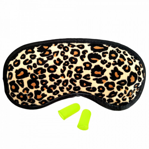 Ochelari Dormit si Antifoane Interne Urechi, Leopard