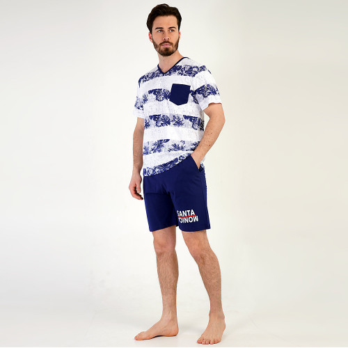 Pijamale Barbati Pantalon Scurt Vienetta | MAN Model 'Summer Feelings'