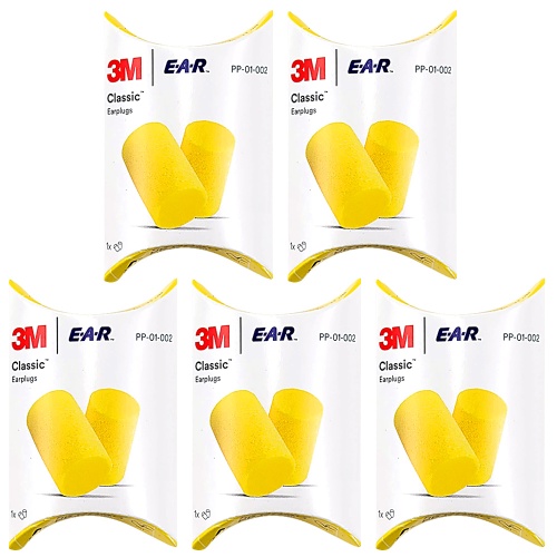 Antifoane Interne 3M, 5 Seturi, EAR CLASSIC EN 352-2, 2 Buc/Set