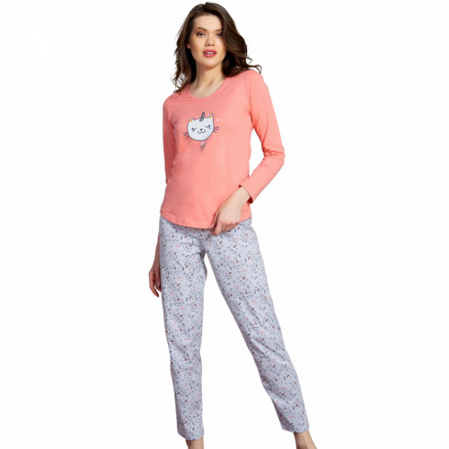 Pijamale Dama din Bumbac Vienetta Model &#039;Sweet Night&#039;