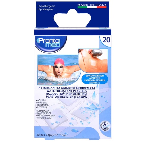 Plasturi Hipoalergenici Transparenti si Rezistenti la Apa 20 Buc.: Protectie Invizibila, Confort Durabil!