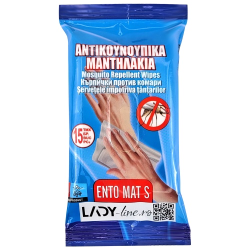 Șervețele Umede Anti-Țânțari | Protecție Rapidă și Discretă