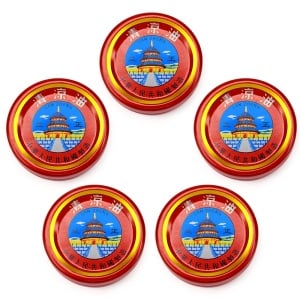 Alifie Chinezeasca 5 Buc. Balsam Esențial Roșu - Alinare Naturală și Răcoritoare pentru Răceală și Gripă