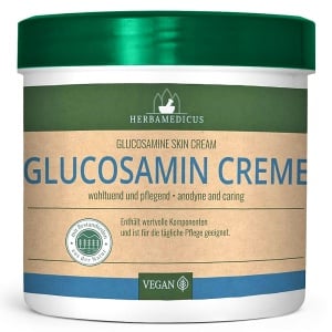 Cremă cu Glucozamină Herbamedicus 250 ml - Îngrijire Intensivă, Hidratare și Masaj Relaxant