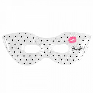 Masca cu Perle de Gel pentru Relaxarea Ochilor, Model 'Beautiful'