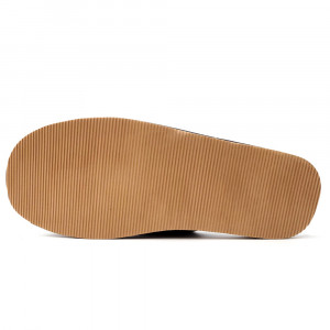 Papuci de Casa Barbati Sezon Vara Material Piele Culoare Maro Model 'Brown Diamond'