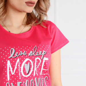 Pijama Dama Bumbac 100% Muzzy, Model 'Love Sleep'