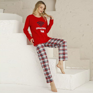 Pijama Dama Confortabila Brand Serena Model 'Connected To Him'