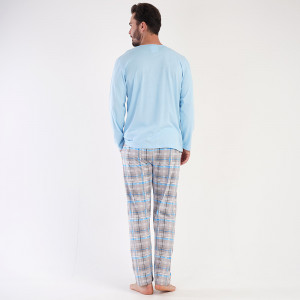 Pijamale Barbati din Bumbac 100% Vienetta|MAN, Model 'The Original'