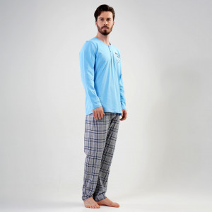 Pijamale Marimi Mari Vienetta | MAN pentru Barbati Model 'Contest Rules'