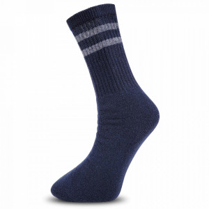 Sosete Flausate Sport din Bumbac 100% Model 'Winter is Coming' Blue