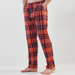 Pantaloni Pijama din Bumbac 100% Vienetta | MAN, Model 'Relax'