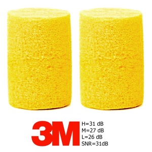 Antifoane Interne 3M, 1 Set, EAR CLASSIC EN 352-2, 2 Buc/Set
