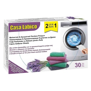 Foițe Parfumate cu Balsam pentru Rufe Aromă de Lavandă 30 buc. | Rufe Moi și Parfumate
