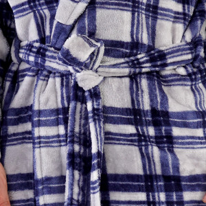 Halat Barbati Extra Soft Vienetta | MAN Model 'Azure Plaid'