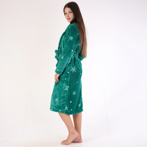 Halat Dama Lung Cocolino Extra Soft Vienetta Soft & Pure 'Green Winter'