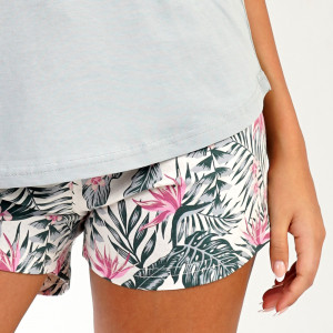 Pijamale Dama Vienetta din Bumbac 100%, Model "Make Your Own Magic!" Gray
