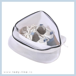 Sac Spălare Încălțăminte Compatibil cu Mașina de Spălat | Material Rezistent