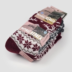 Set Avantaj: 2 perechi (Vișiniu & Gri) cu design nordic, gata de purtat.