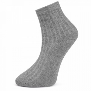 Sosete Clasice Barbati Set 2 Perechi fara Cusatura Model 'Business Class' White & Dark Gray