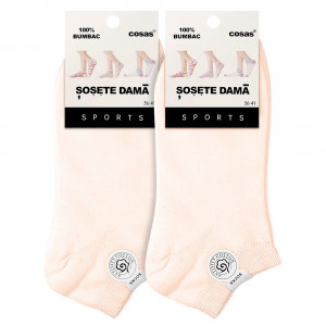 Sosete Glezna Set 2 Perechi Model 'Fit in Motion' Pink Light