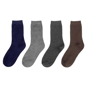 Șosete pentru Bărbați All Occasions - Set 4 Perechi, Textură Ribbed