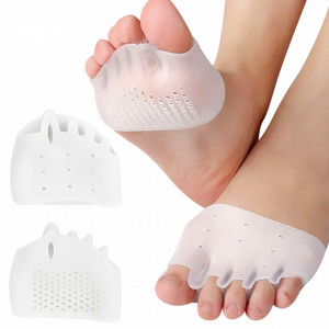 Toe Separator Corrector and Metatarsal Protector Set of 2 Pieces