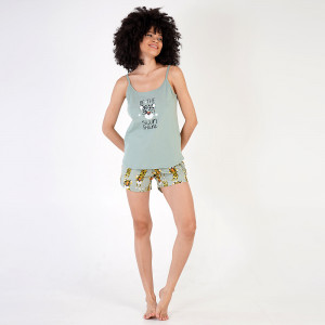 Pijamale cu Maieu Vienetta Model 'Be the Sun Shine' Herbal Garden