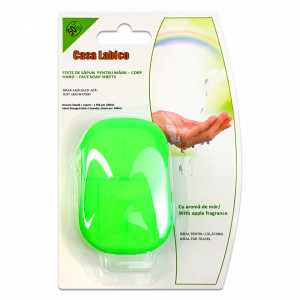 Foite da Sapun cu Dispozitiv Ideal pentru Calatorii, Aroma de Mar, 50 Buc