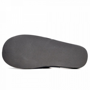Papuci de Casa Imblaniti cu Lana de Oaie Culoare Gri Model 'Iron Gray'