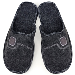 Men's Cloth Slippers Model Grey Haven | Brand Pago, Maximum Comfort