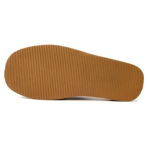 Papuci de Casa din Piele Model 'Steady Ground' Classic - Prezentare talpă papuci .