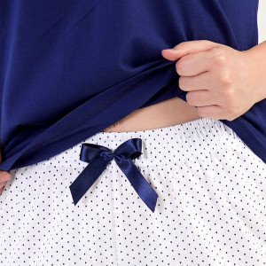 Pijamale Dama Marimi Mari Vienetta Model 'Forever' Blue