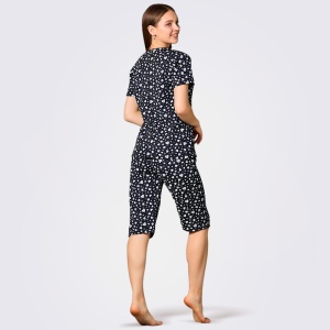 Pijamale Dama Pantalon 3/4 Ercan Sleep Wear, Model 'Sweet Heart' | Confort și Bucurie