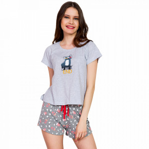 Pijamale Dama Vienetta 'WeekEND' Gray