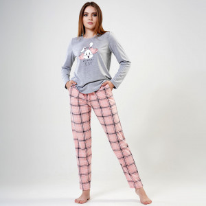 Pijamale Vienetta Confortabile Model 'Have a Nice Day'