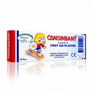 Plasturi Universali Rezistenti la Apa, Cansinbant, Cutie 10 Bucati