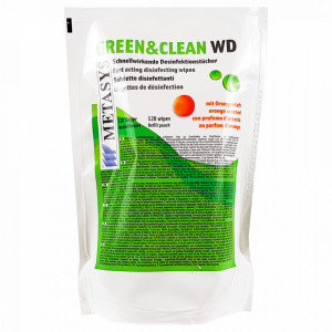 Rezerva Servetelee Dezinfectante Green&Clean WD® Metasys Medizin 120 Bucati