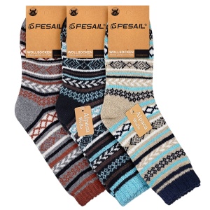 Detalii premium: compoziția și rezistența șosetelor Heritage Wool.